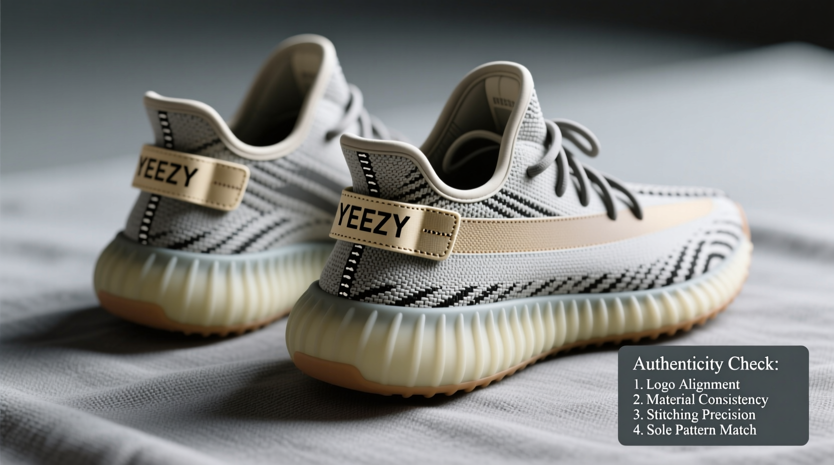 yeezy cream white fake