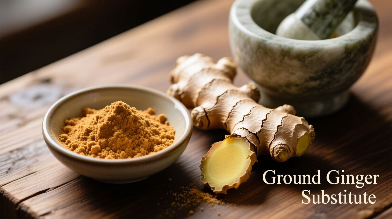 substitute dried ginger for fresh ginger