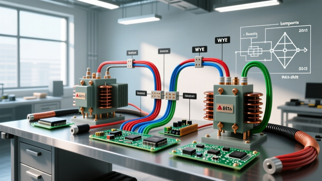 Transformer Connections Explained: Delta, Wye, and Phase Shift Configurations