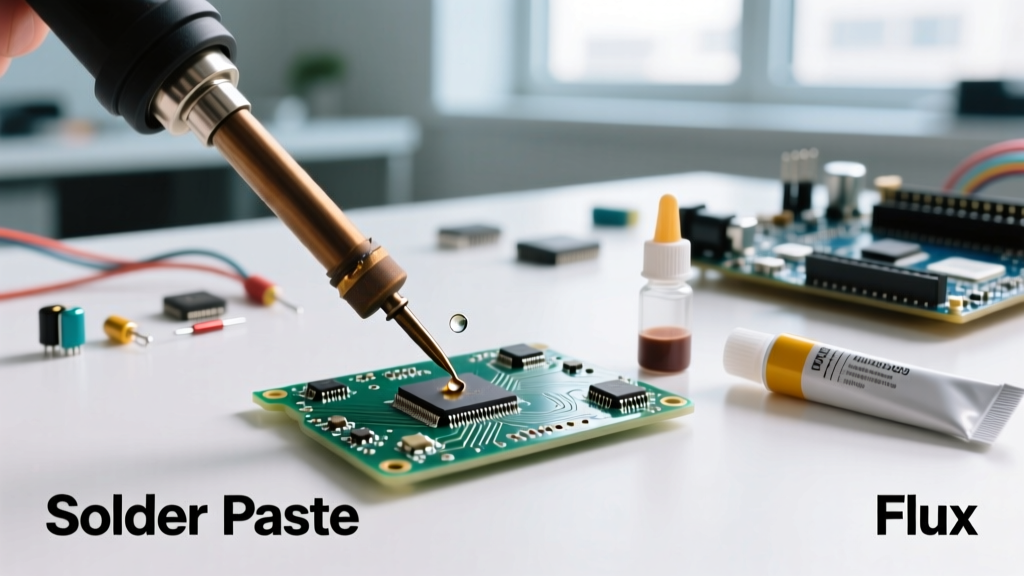 Soldering Paste vs Flux: Which Should Beginners Use?