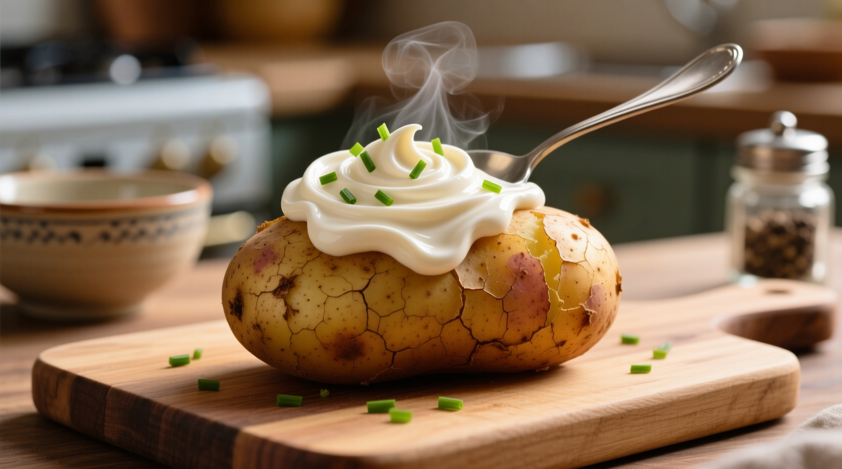 Perfect Baked Potato with Sour Cream: Proven Method