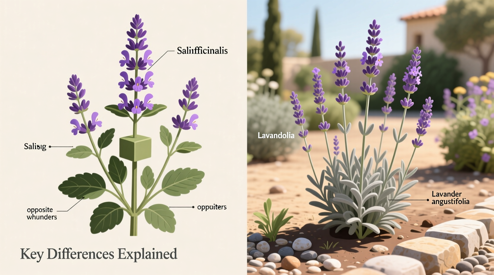 Salvia vs Lavender: 5 Key Differences | TheHomeSprouts