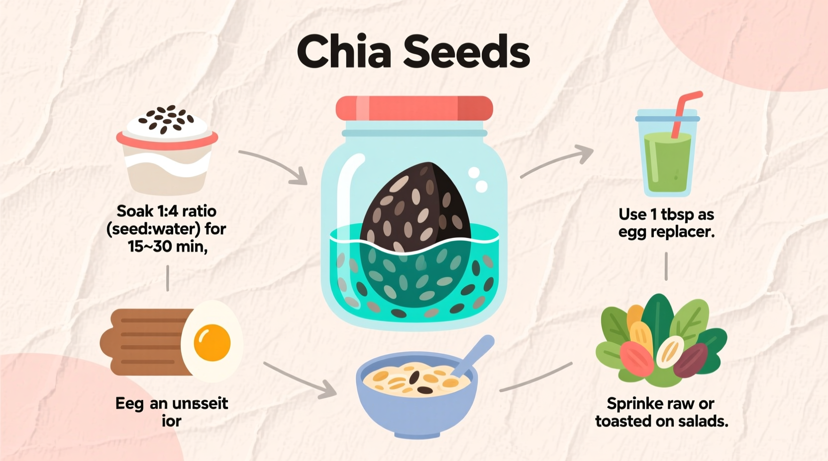 How to Use Chia Seeds: 10 Practical Applications