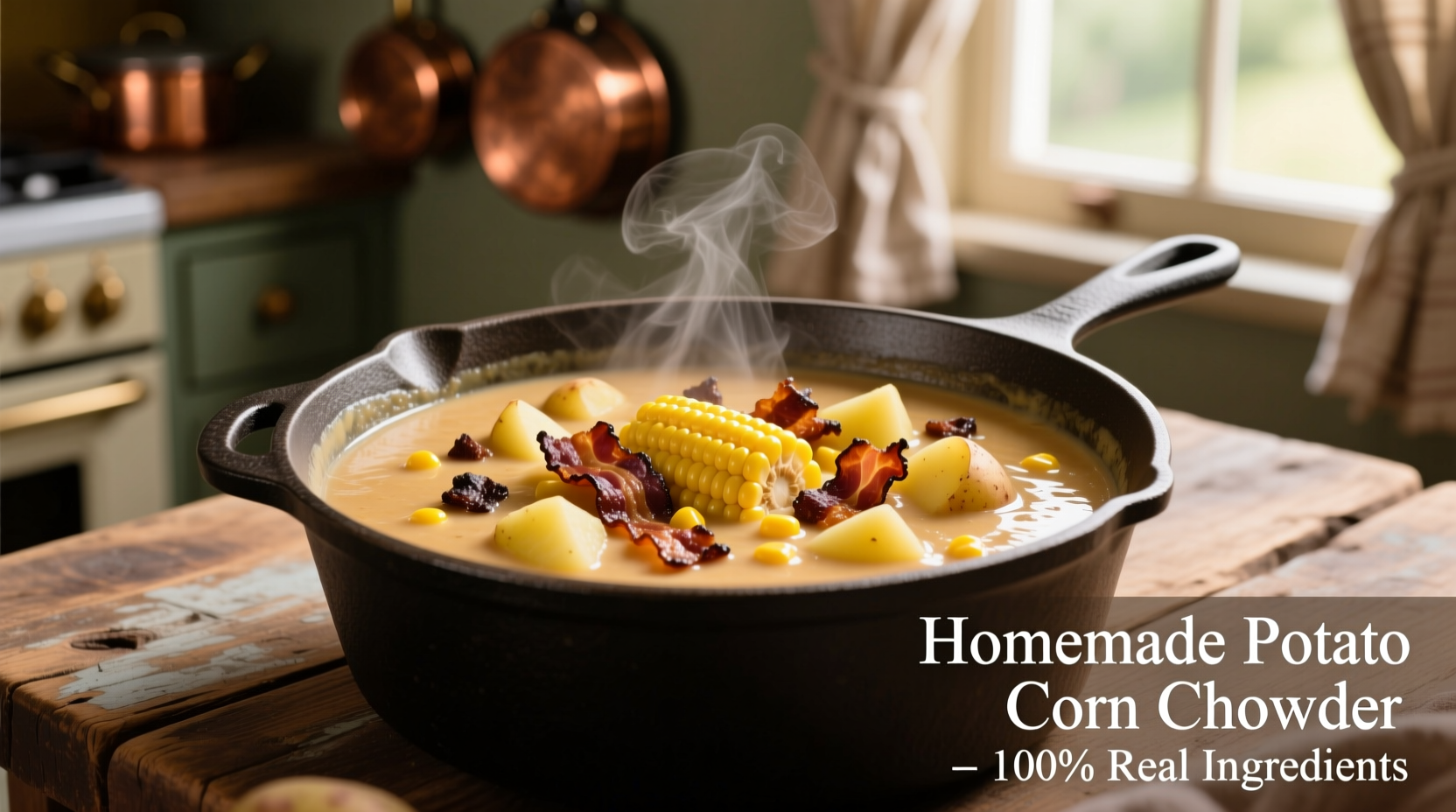 Perfect Potato Corn Chowder with Bacon Recipe Guide