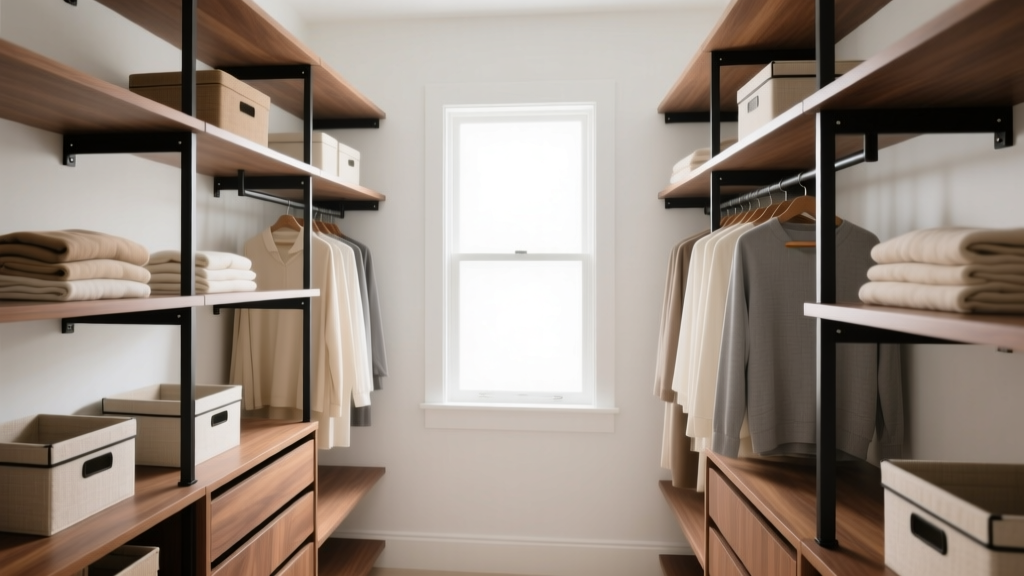Small Walk-In Closet Shelving Ideas (2024)