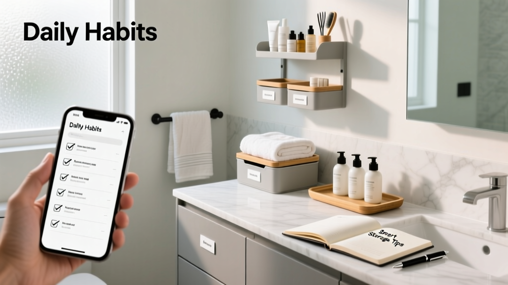 Bathroom Organization: Smart Storage & Daily Habits