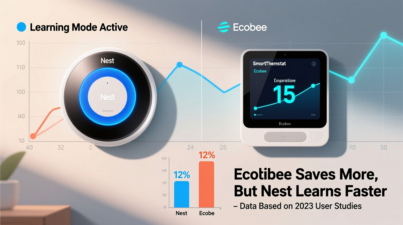 nest thermostat vs ecobee which learns your schedule faster and saves more
