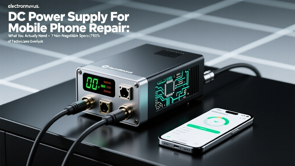 DC Power Supply For Mobile Phone Repair What You Actually Need: 7 Non-Negotiable Specs (That 92% of Technicians Overlook)