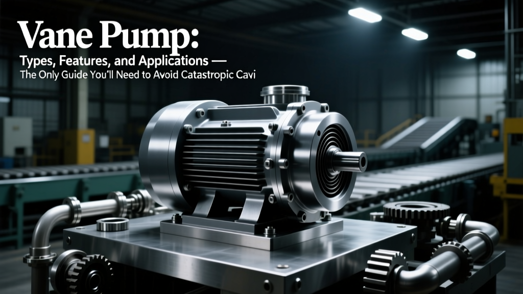 Vane Pump Guide: Avoid Cavitation, Seal Failure & Efficiency