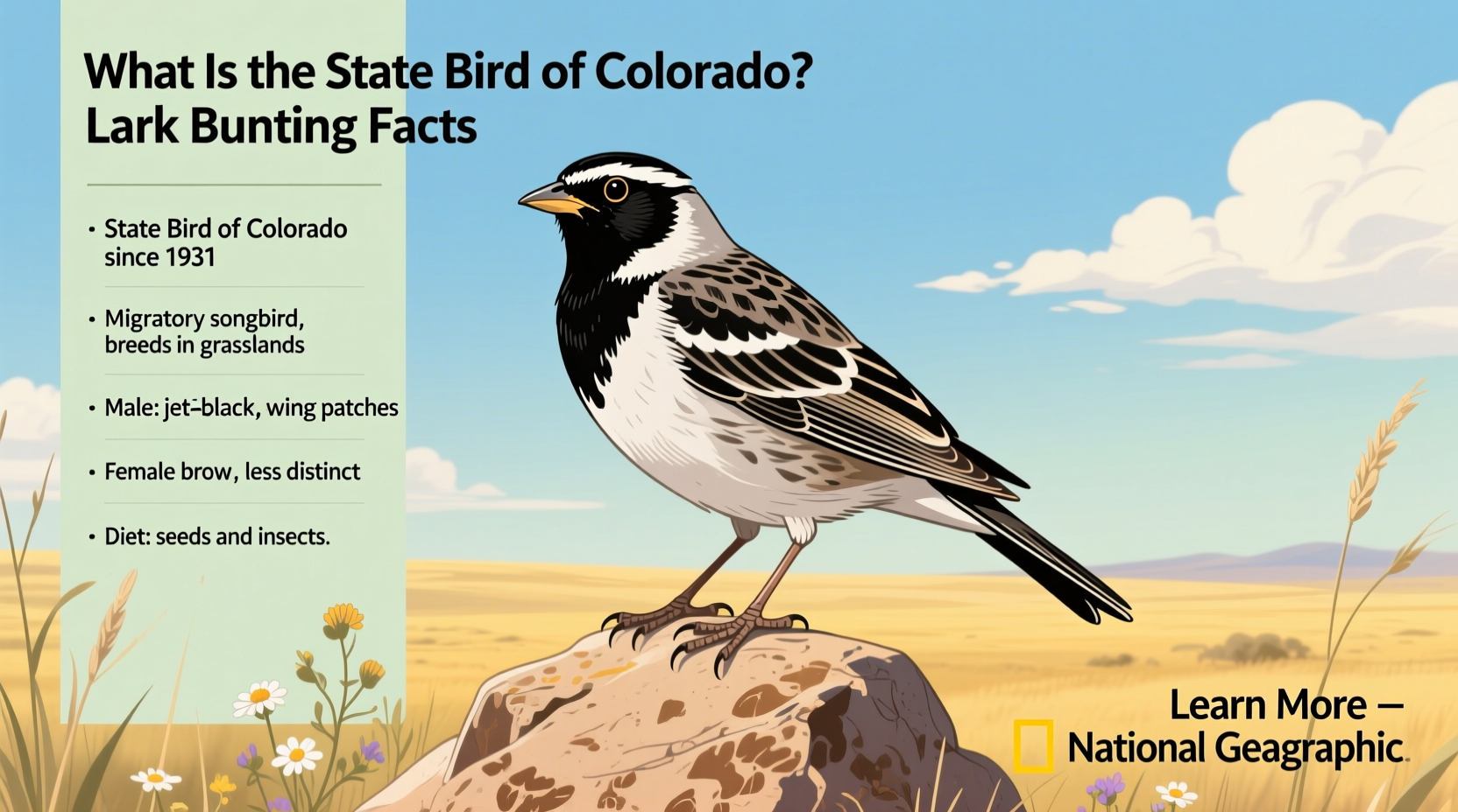 what is the state bird of colorado