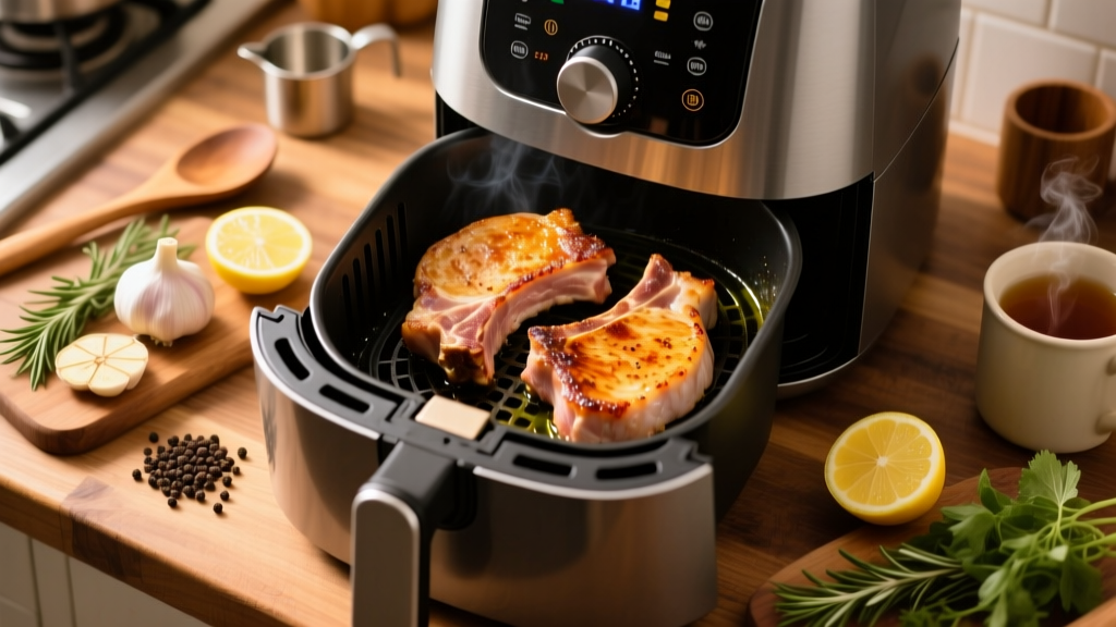 Best Air Fryer Pork Chop Recipe (Crispy & Juicy!)