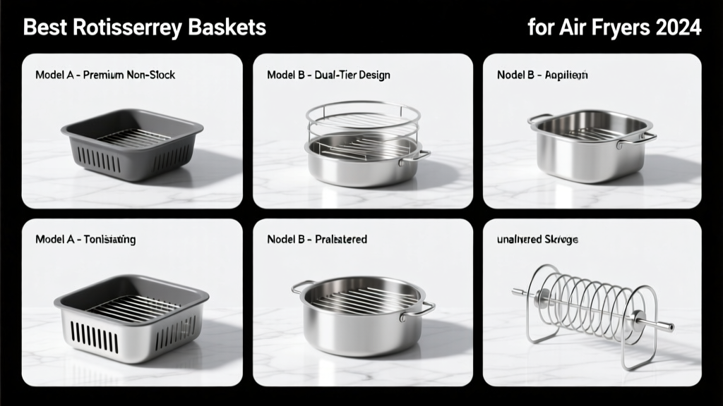 Best Rotisserie Baskets for Air Fryers (2024 Guide)