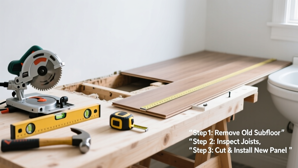 How to Replace a Subfloor in a Bathroom or Bedroom