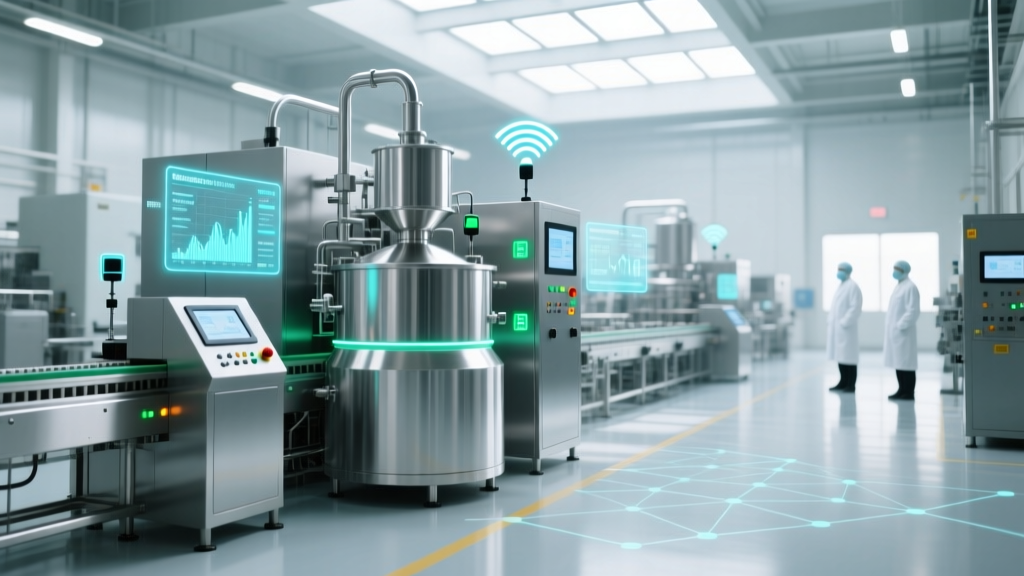 Upgrading Mixing Equipment for Nutraceutical Manufacturing With IIoT