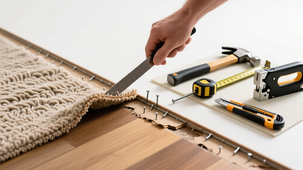 How to Replace Carpet Tack Strips Causing Wrinkles