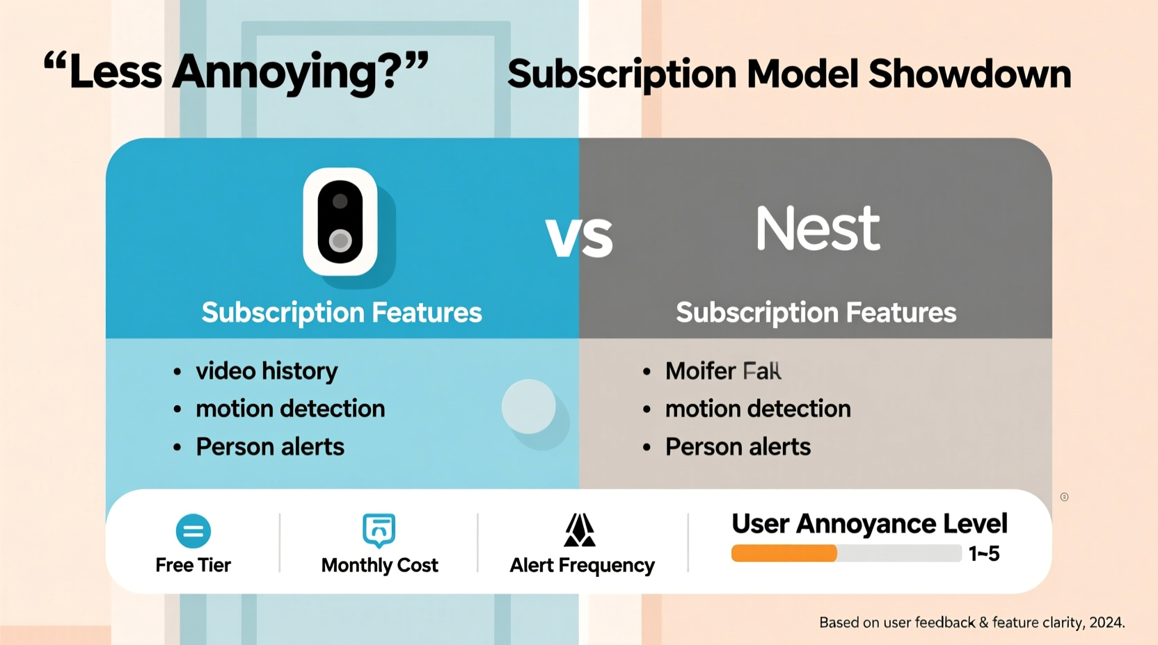 ring doorbell vs nest which subscription model is less annoying