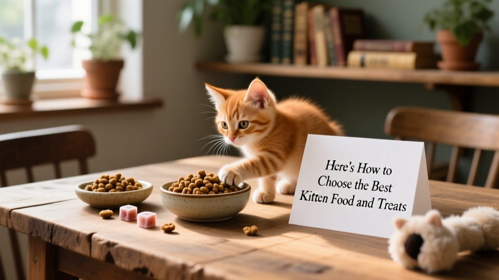 Here's How to Choose the Best Kitten Food and Treats
