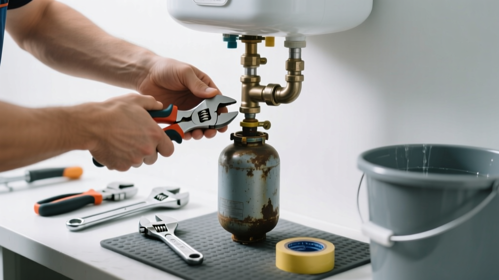 Replacing a Failed Water Heater Expansion Tank