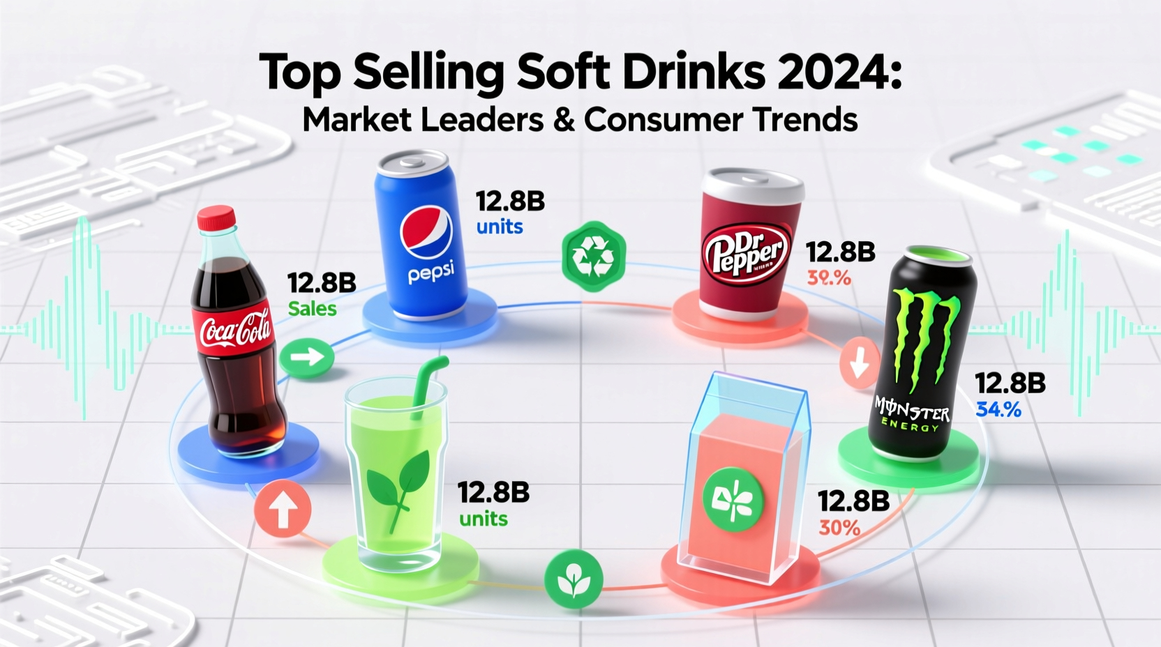 Top Selling Soft Drinks 2024: Market Leaders & Consumer Trends