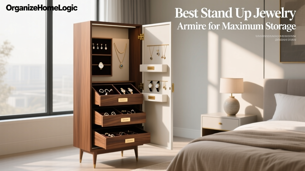 Best Stand Up Jewelry Armoire for Maximum Storage