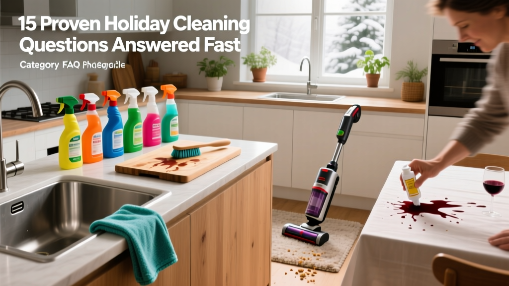 15 Proven Holiday Cleaning Questions Answered Fast