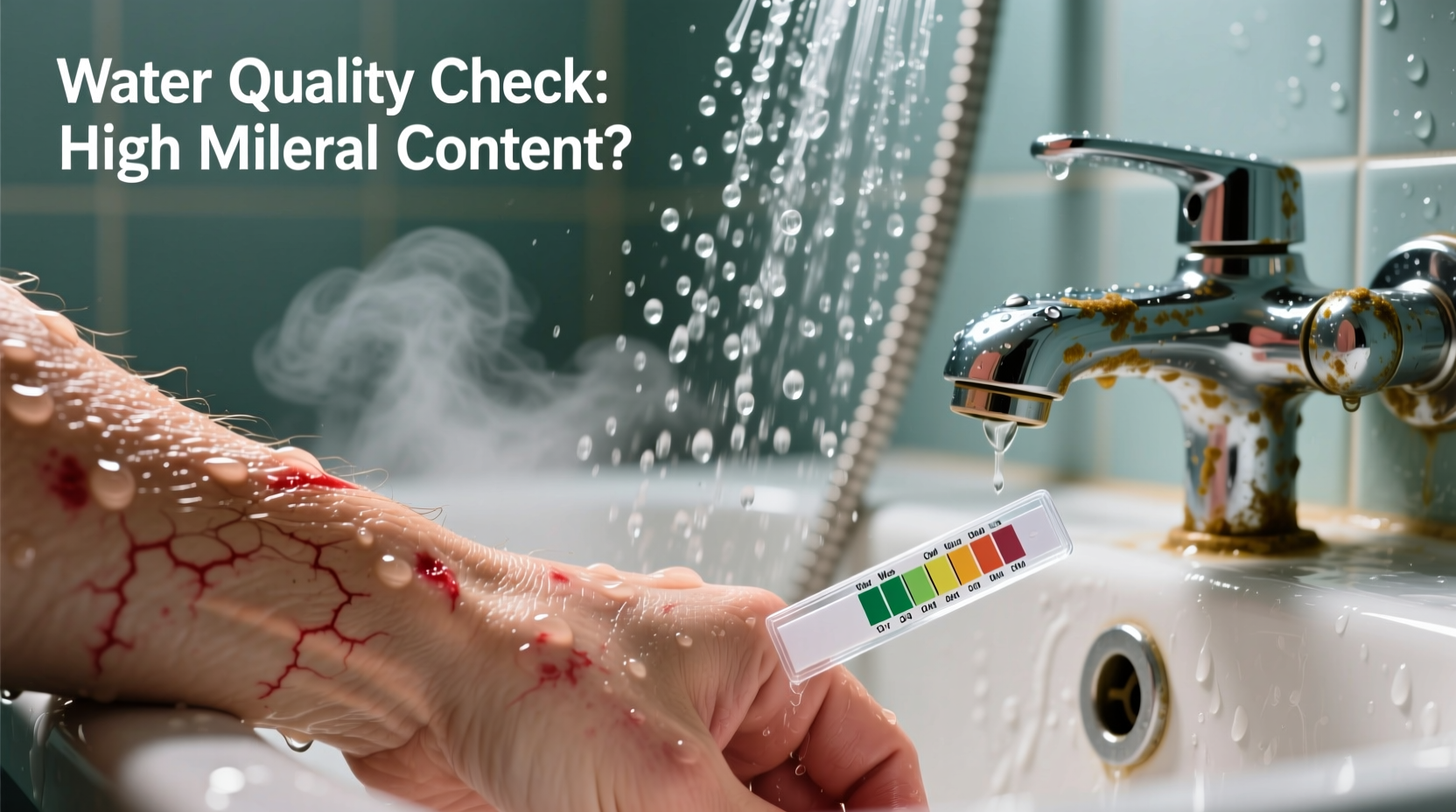 why does my skin itch after a shower potential water quality issues