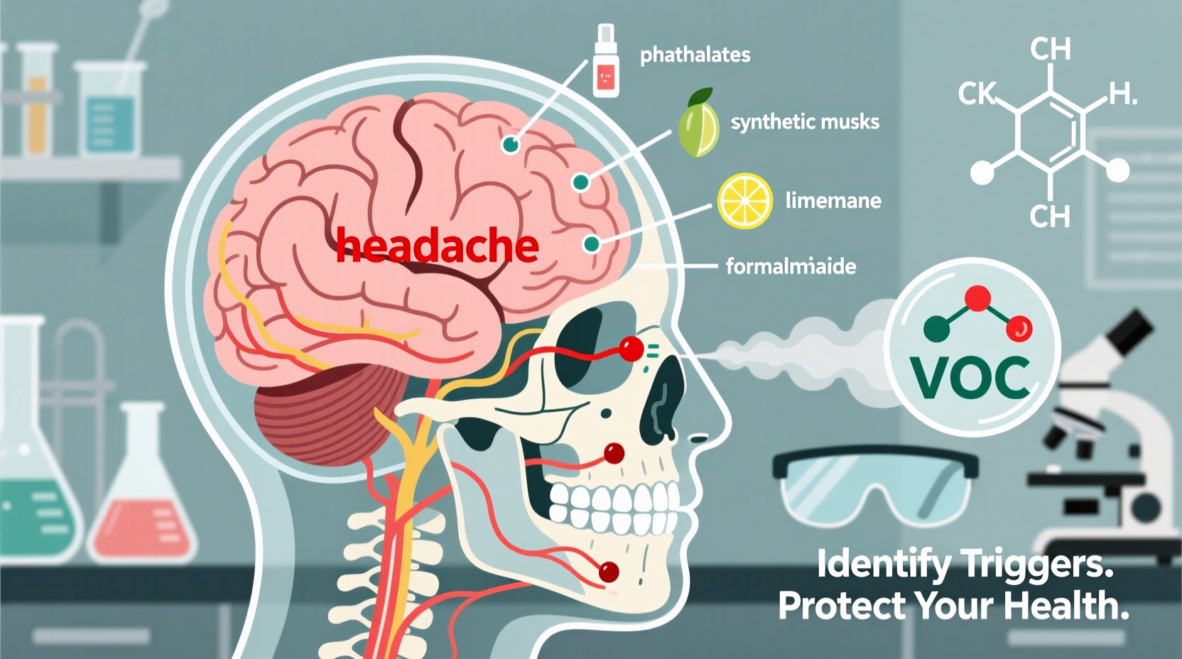 why do some room sprays give me headaches identifying problematic ingredients