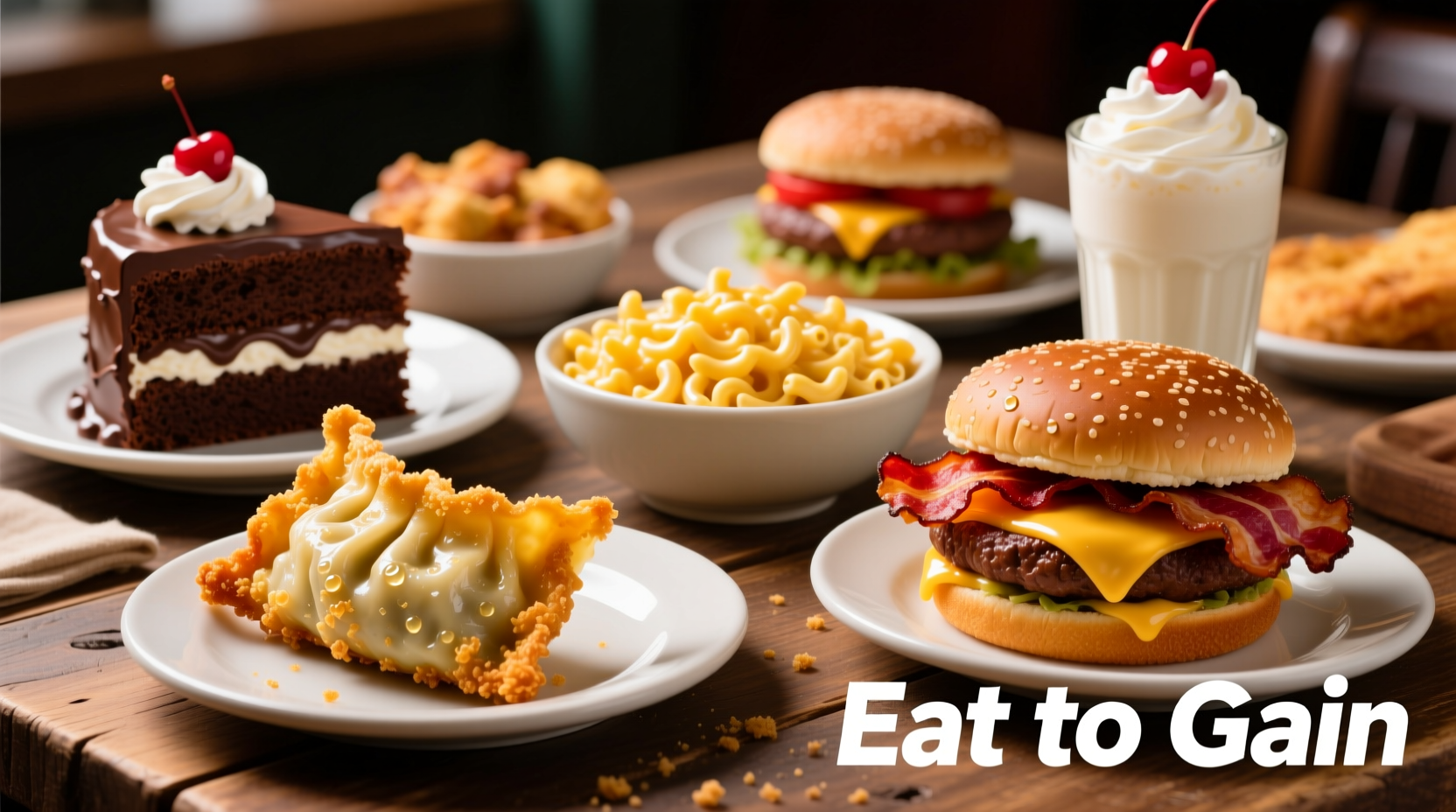 what food to eat to get fat