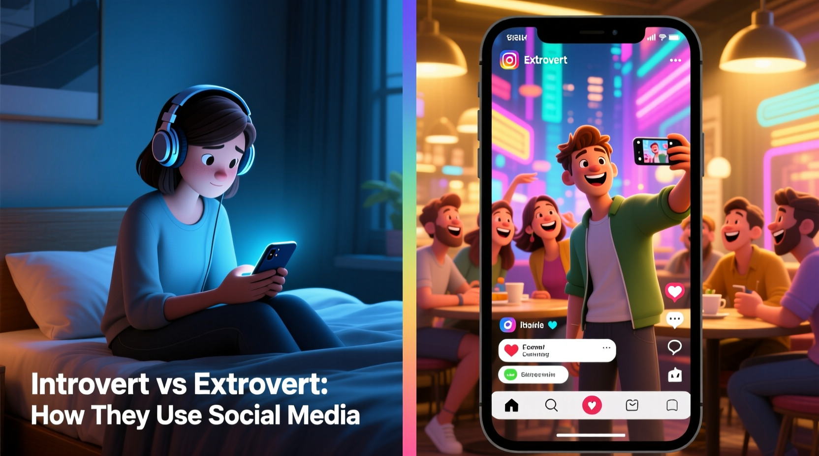 introvert vs extrovert personalities how each handles social media differently