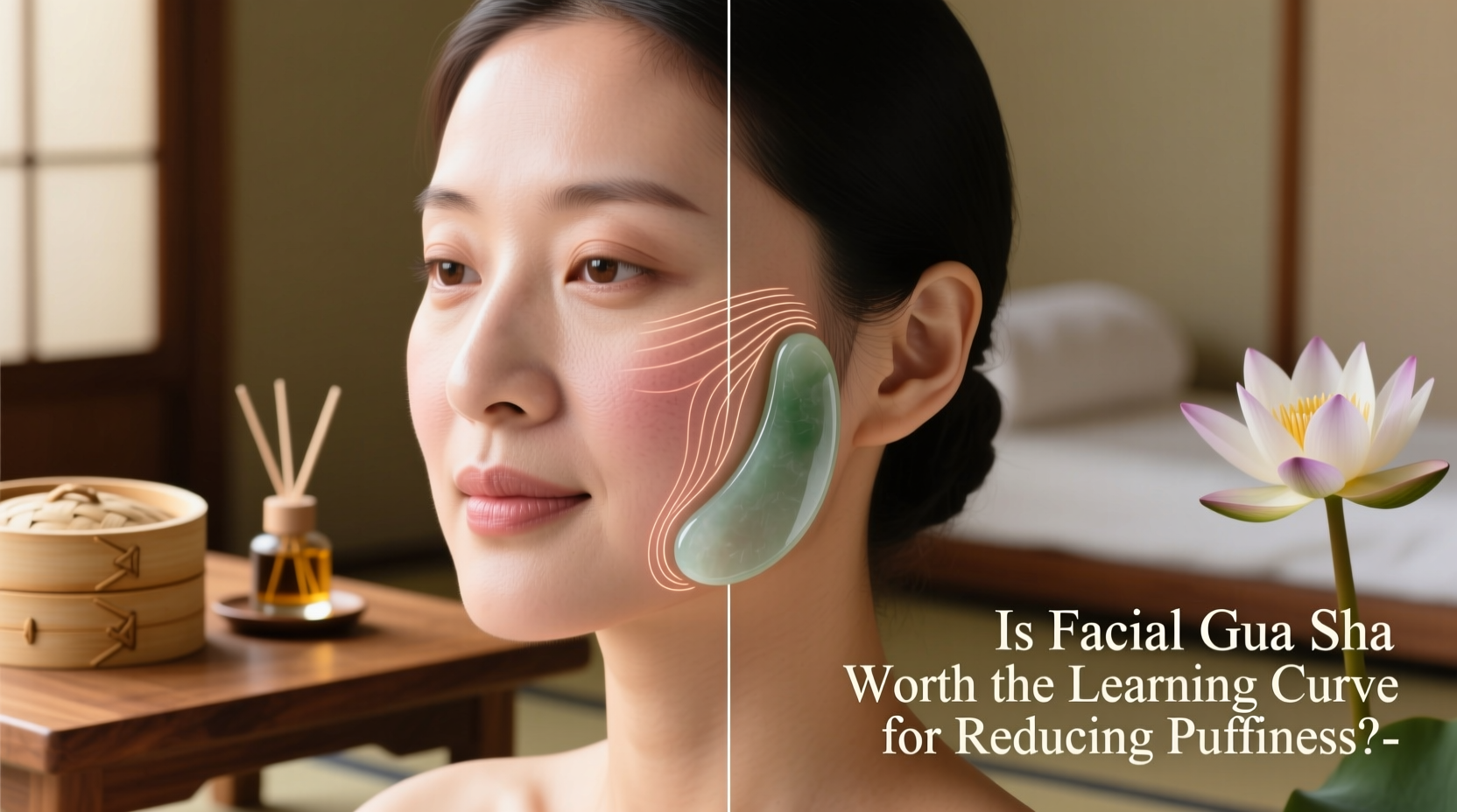 is facial gua sha worth the learning curve for reducing puffiness