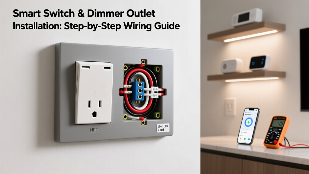 Smart Switch & Dimmer Outlet Installation: Step-by-Step Wiring Guide