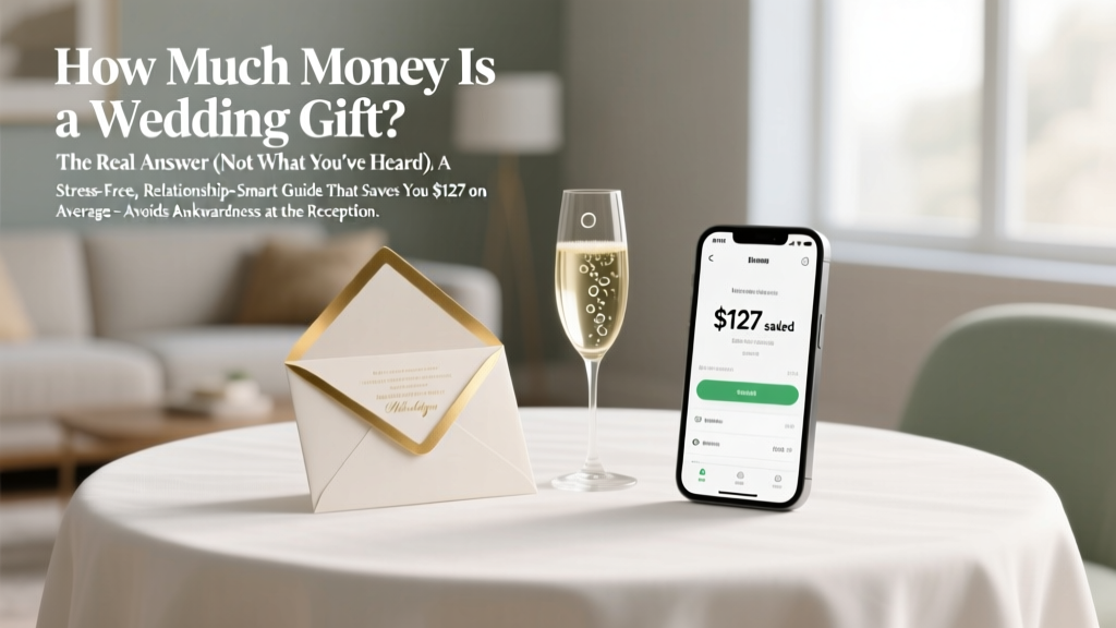Wedding Gift Amount: Real 2026 Numbers & Stress-Free Tips