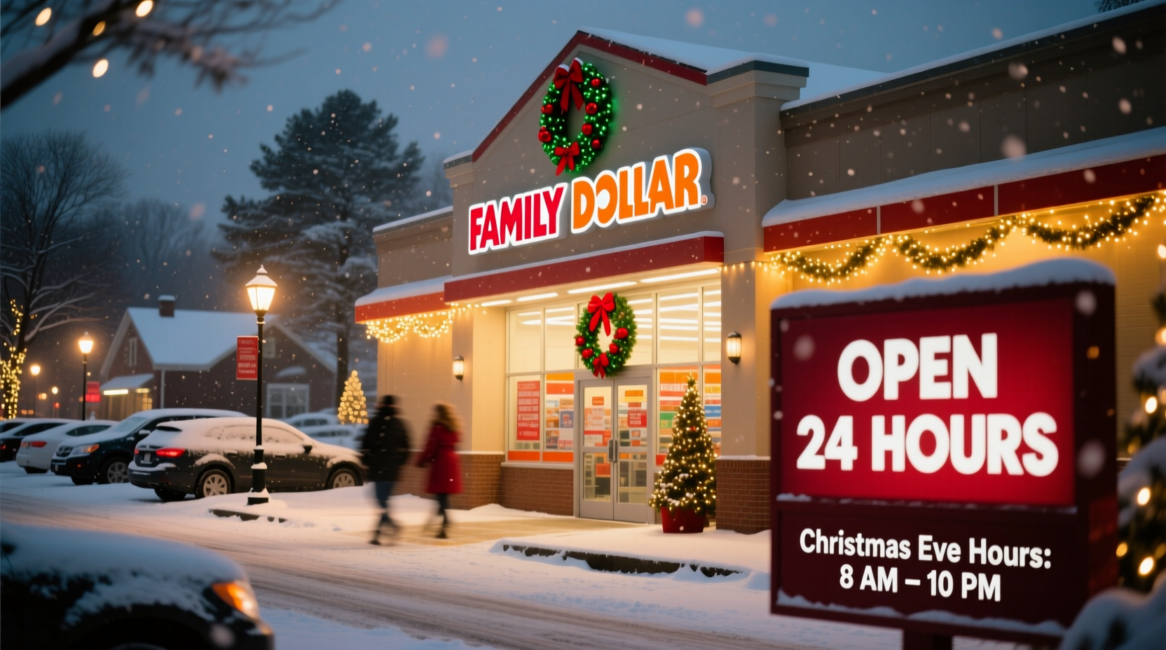 is family dollar open on christmas eve