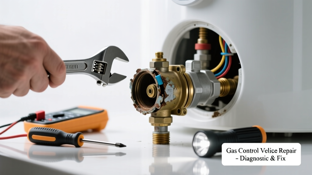 Fixing a Noisy, Failed Water Heater Gas Control Valve