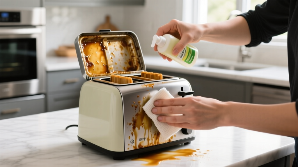 Proven: How to Get Salad Dressing Out of Toaster