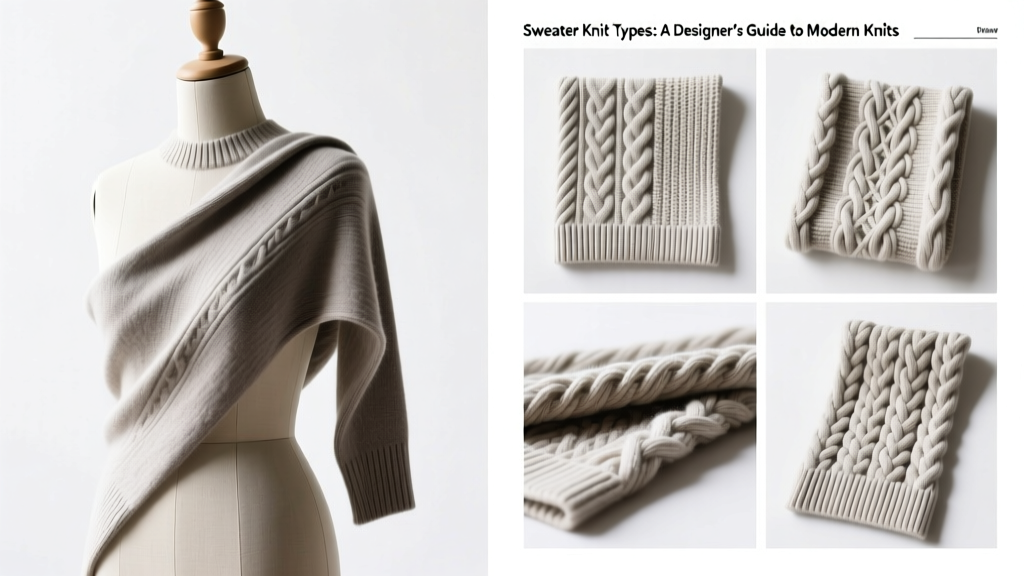 Sweater Knit Types: A Designer’s Guide to Modern Knits