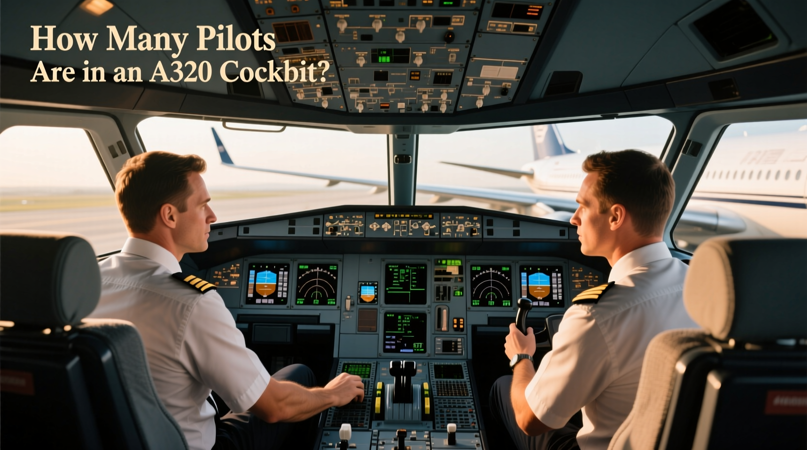 How to Choose Cockpit A320: How Many Pilots Are in an A320 Cockpit?