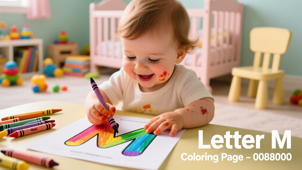 Letter M Coloring Pages For Your Little Ones: Developmentally Rich Activities for Ages 2–4
