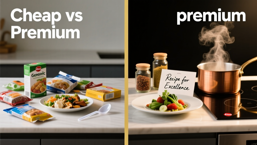 Cheap vs Premium Recipe: What Actually Changes Flavor, Texture, and Nutrition?