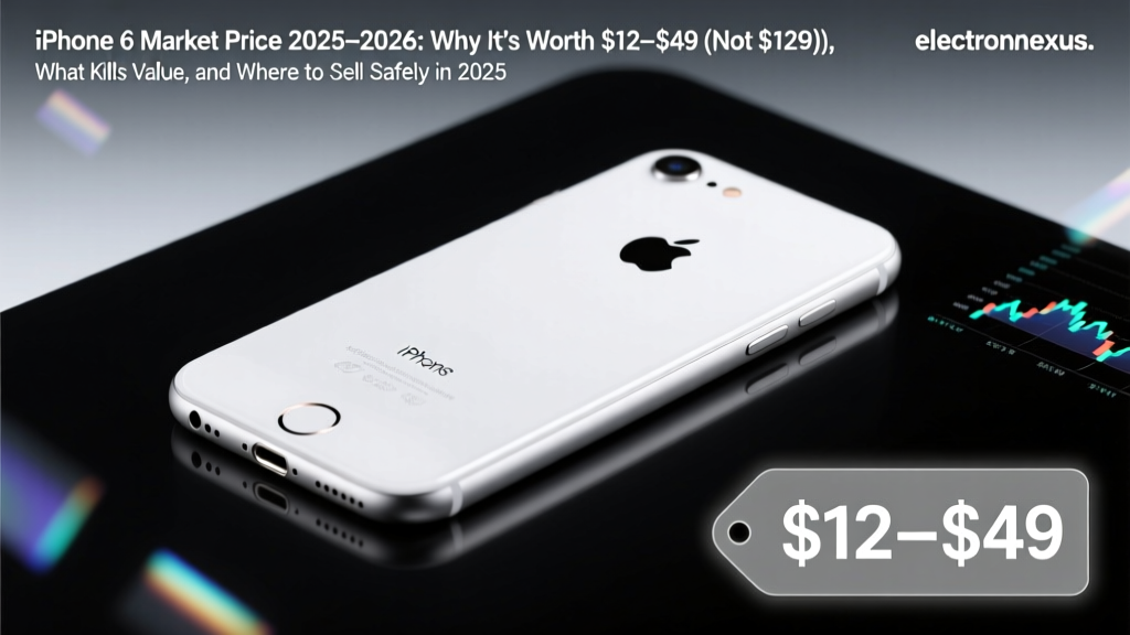 iPhone 6 Market Price 2025–2026: Why It’s Worth $12–$49 (Not $129), What Kills Value, and Where to Sell Safely in 2025