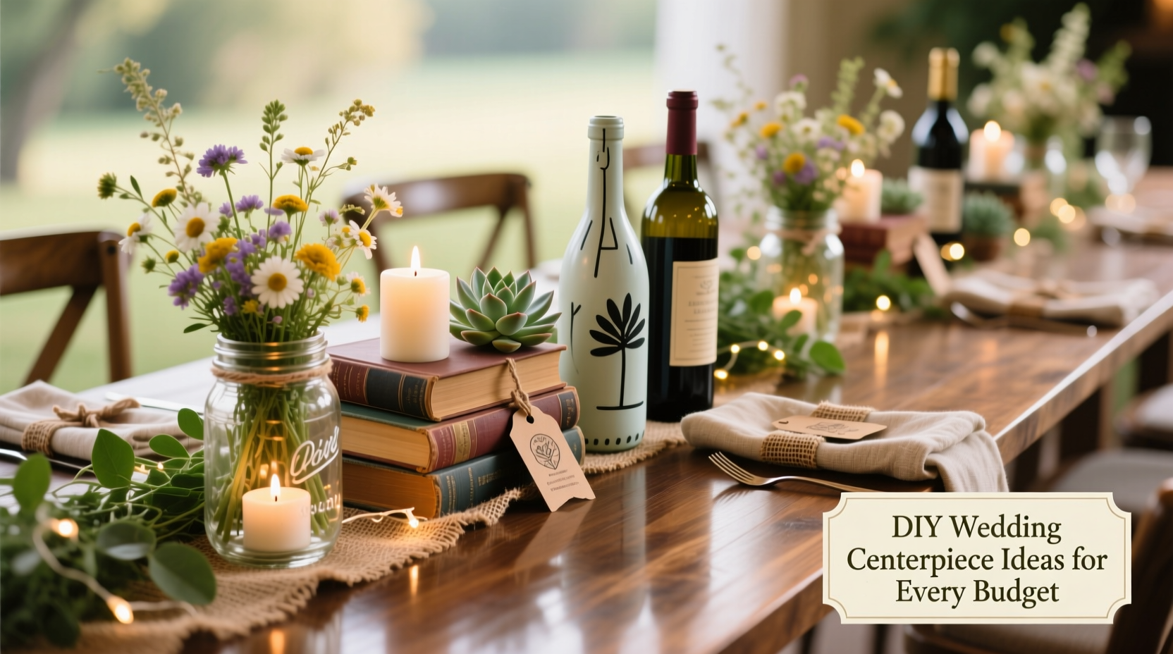 do it yourself wedding centerpiece ideas