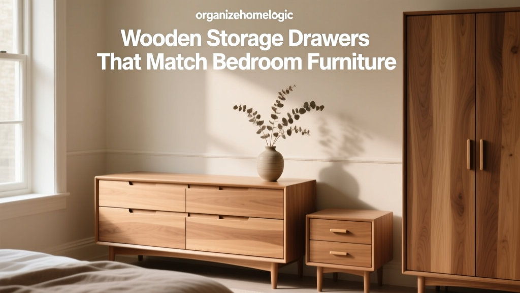 Wooden Storage Drawers That Match Bedroom Furniture