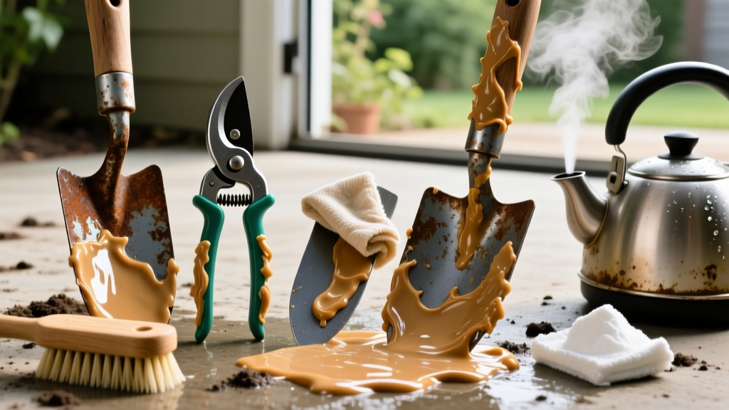 Tested: How to Get Peanut Butter Out of Garden Tools Fast