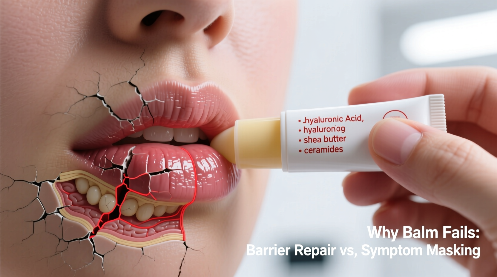 why do my lips chap even with constant balm use and how to fix it