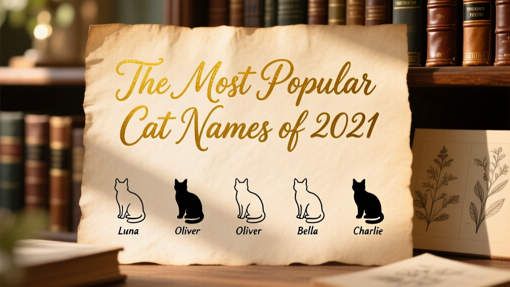 These Are the Most Popular Cat Names of 2021