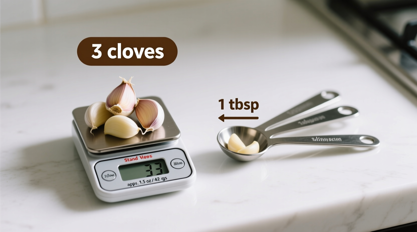 2 Cloves of Garlic to Tablespoons: Exact Measurement Guide