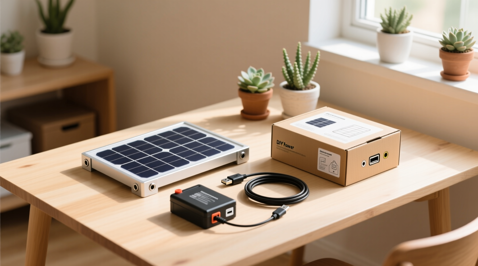 inexpensive diy solar power the kit