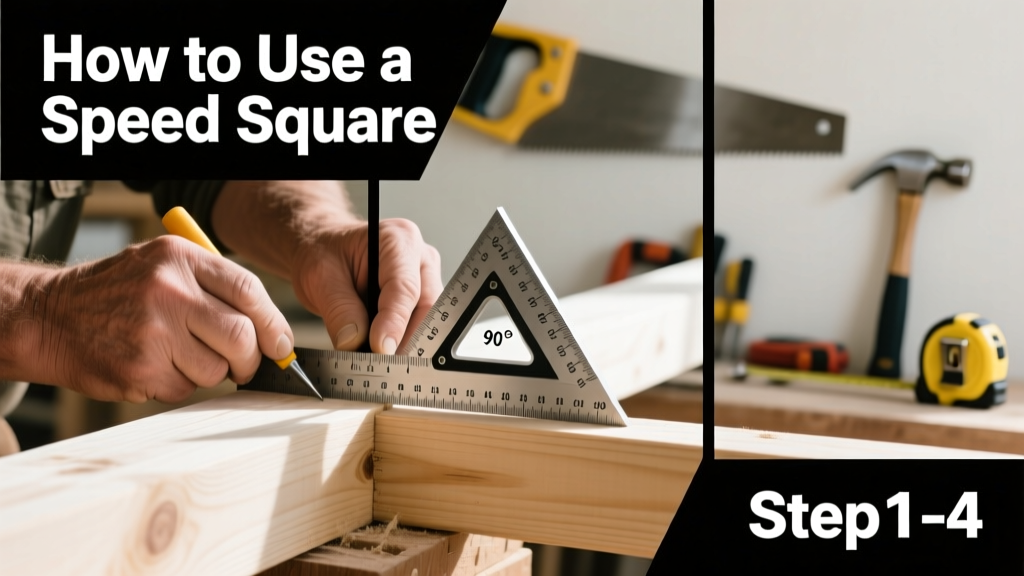 How to Use a Speed Square: A Carpenter’s Quick-Reference Guide