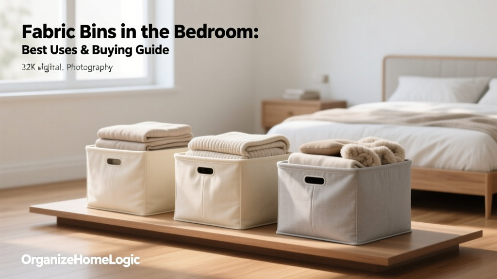 Fabric Bins in the Bedroom: Best Uses & Buying Guide