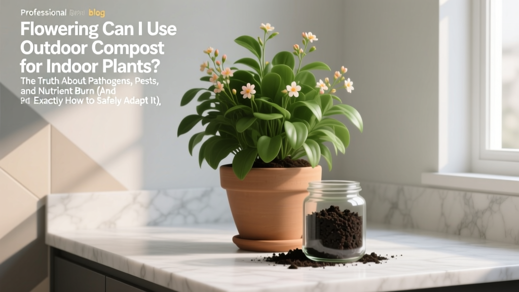 Can I Use Outdoor Compost for Indoor Plants?